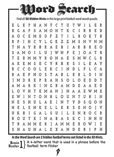 SEC 2026 spread 6-69.indd Alabama Football Word Search Book