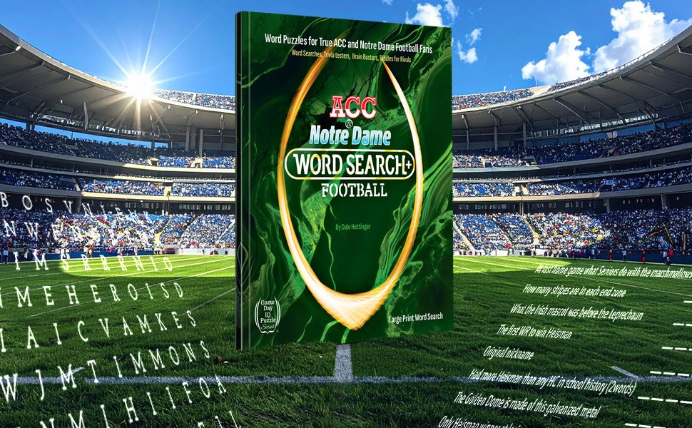 ACC Football Word Search Book